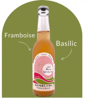 Mama Kombucha - Kombucha Framboise, Basilic - Byron Bay