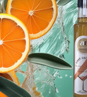 Le jardin de Mazaalaï - Sirop cocktail orange amere sauge bio