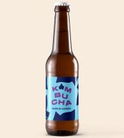 Omie - Kombucha aux feuilles de cassissier bio - feuilles du Maine-et-Loire - 33 cl