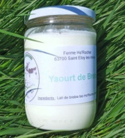 Ferme Ho'Rocher - Yaourt nature au lait de brebis 500g