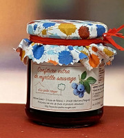Les Perles Rouges - Confiture extra de myrtille sauvage