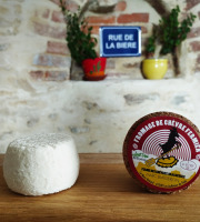 Ferme des Chèvres Brasseuses - Fromage de chèvre - CROTTIN au lait cru (Demi-Sec)