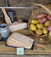 Boutique Boisette - Fromage à raclette de chèvre saveur moutarde 200g