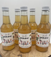 La Ferme des Prun'Elles - Lot de 6 petit jus de pomme