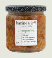Karine & Jeff - Taboulé de petit épeautre aux agrumes et fleur d'oranger 6x320g
