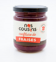 Nos cousins Conserverie - Confiture De Fraise 240g