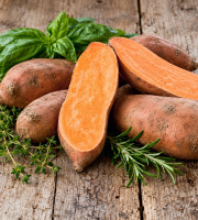 Naturélium - Patate douce bio à chair orange de la Drôme 6kg
