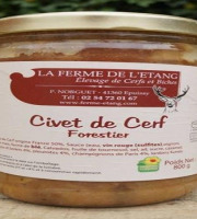 La Ferme de l'Etang - Civet de cerf forestier