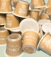 TERRAMOKA - Café CAPSULES KALINDIA VRAC x300 Home Compost Type Nespresso