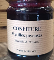 Piments et Moutardes du Périgord - Confiture Myrtille Joyeuses 200g
