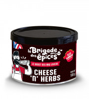 La Brigade des Epices - RUB Cheese'n'rub - Cheddar, ail, baies rose et Herbes pour l'agneau - 100G