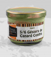 Terres d'Adour - Gésiers de canard confits bocal 5/6 pièces