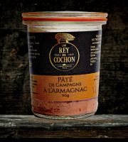 Lou Rey du Cochon - Pâté de porc laineux à l'Armagnac 180g
