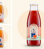 Olatu - Lot de 18 - Jus de pomme, ACE, Jus de tomate au Piment d'Espelette