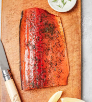 Maison Matthieu - Saumon Fumé Gravlax Tranché - 500g