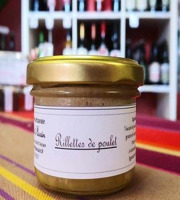 Le Confit d'Ascain - rillettes de poulet fermier Label Rouge-90g