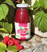 Les framboises de Colangette - Coulis de framboises Bio 25 cl