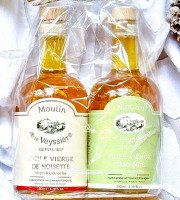 Moulin de la Veyssière - Duo d’huiles Noisette & Amande - 2 x 10 cl