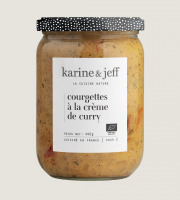 Karine & Jeff - Courgettes à la crème de curry 6x440g