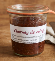 Des Poules et des Vignes à Bourgueil - Chutney de coing
