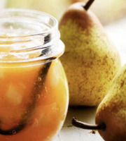 L'OLIVERAIE DU COUDON - Confiture Extra de Poire à la Vanille Bourbon – 370 g