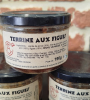 La charcuterie des Alpilles - Terrine aux figues 190g
