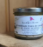 Les Délices du Coin - Toastinade foies de canard et vinaigre balsamique 100g