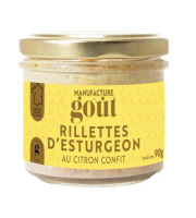 Caviar de l'Isle - Rillette d'esturgeon au citron confit