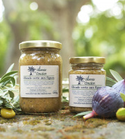 L'OLIVERAIE DU COUDON - [Précommande] OLIVADE VERTE AUX FIGUES DE PROVENCE 80 G