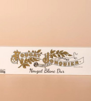 Maison Jonquier - Nougat blanc dur - 200g - 40% d'amandes - Artisanal