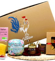 Le safran - l'or rouge des Ardennes - Coffret cadeau Biscuits Et Thé Au Safran