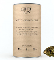 Esprit Zen - Infusion Peps ! " Maté Gingembre "  - Boite de 100g