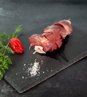 Nature viande - Brochette de Coeur de Génisse Bio (race Limousine)
