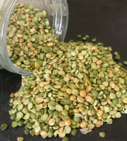 La Ferme du Joyeux Laboureur - Pois cassés en vrac 1kg