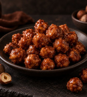 La confiserie d’antan 100% bio - Noisettes caramélisées miel - vrac 500 gr