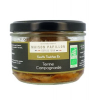 Maison PAPILLON - Artisan depuis 1955 - Terrine BIO de Campagnarde 160g