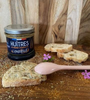 Les Huîtres Chaumard - L'ensoleillé - rillettes d'huîtres au piment d'Espelette