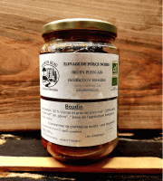 Maison Biau - Boudin noir à la viande de porc noir en pot 650g