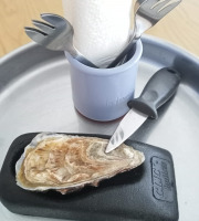 Saint Kerber - Cancale - le clic huitres (cale à huitres + couteau)
