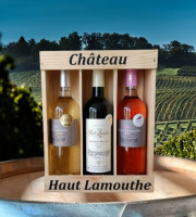 Château Haut-Lamouthe - Coffret de 3 Bouteilles: AOC Bergerac Rosé, Rouge, et Blanc