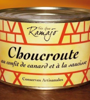 Maison Ramajo - Choucroute au confit de canard 1200g