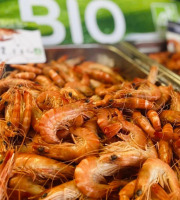 La Paysanne des Mers - Crevettes roses cuites BIO 100/120 - 1kg