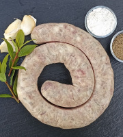 Mas de Monille - Saucisse de couenne 400g - porc noir gascon