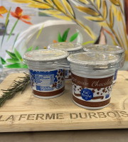 La Ferme Durbois - Crème dessert au chocolat Pur Perche x4