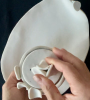 Atelier Eva Dejeanty - Boîte en porcelaine Éclosion