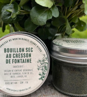 Cressonnière de Montmirault - Bouillon sec au cresson de fonataine