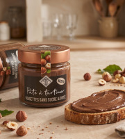 Chaloin Chocolats - Pâte à tartiner sans sucre 200g