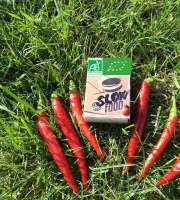 LES JARDINS DE KARINE - Piment frais rouge très fort - 50g