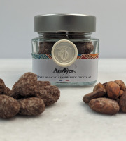 Acaoyer - Fèves de cacao enrobées chocolat noir 70%