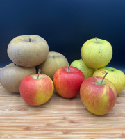 La Ferme des Prun'Elles - Lot Pommes du verger-8 kg-à croquer, cuisiner et partager